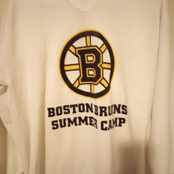 NHL Boston Bruins summer camp long sleeve pullover shirt - Picture 3 of 5